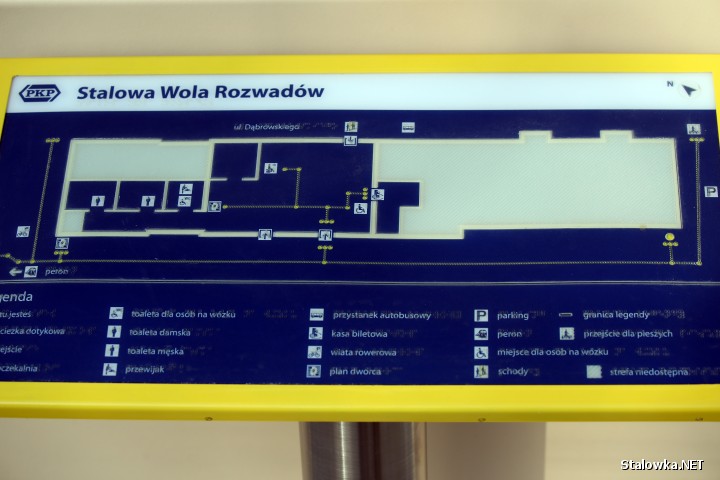 Rozwadów: dworzec PKP po remoncie.