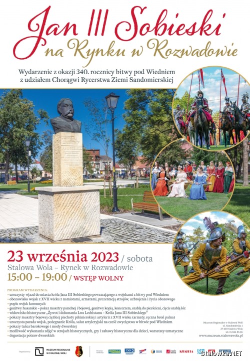 Jan III Sobieski na Rynku w Rozwadowie.