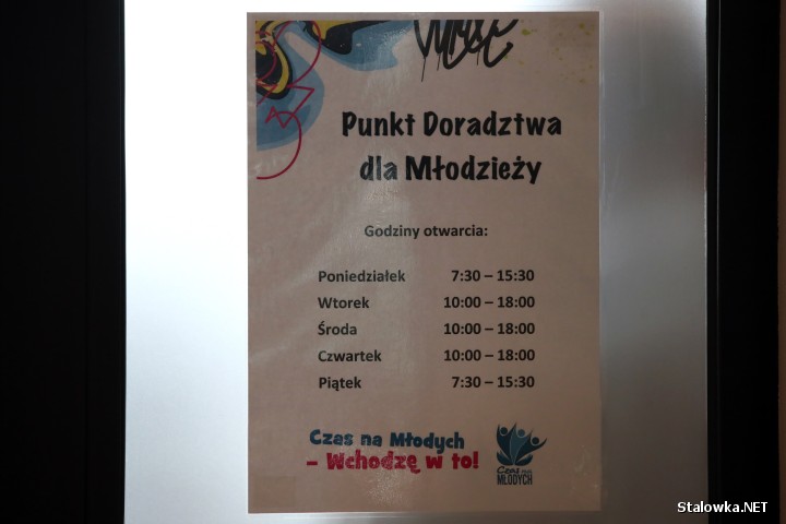 Punkt Doradztwa dla Młodzieży otwarty.