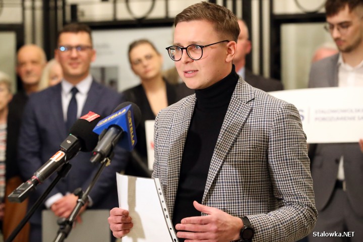 Damian Marczak (SPS) kandydatem na prezydenta Stalowej Woli.