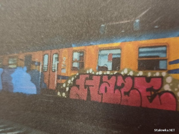 32-latek odpowie za malowanie graffiti na wagonach kolejowych. Spowodowane przez niego straty wyceniono na kwotę ponad 7000 złotych.