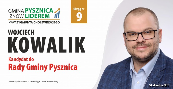 Zygmunt Cholewiński: gmina Pysznica znów liderem!