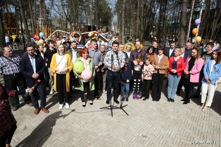 Otwarcie Parku Jordanowskiego w Stalowej Woli.