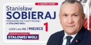 Rozmowa z obecnym Przewodniczącym Rady Miasta - Stanisławem Sobierajem, liderem listy okręgu nr 2 w Stalowej Woli.
