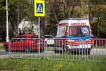 Wypadek z udziałem motocyklisty na Alejach Jana Pawła II w Stalowej Woli.