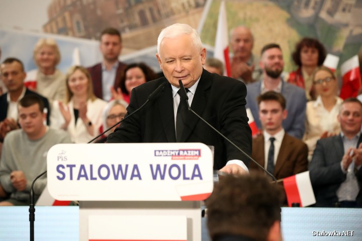 Stalowa Wola: Konwencja Samorządowa PiS. Jarosław Kaczyńskim gościem.