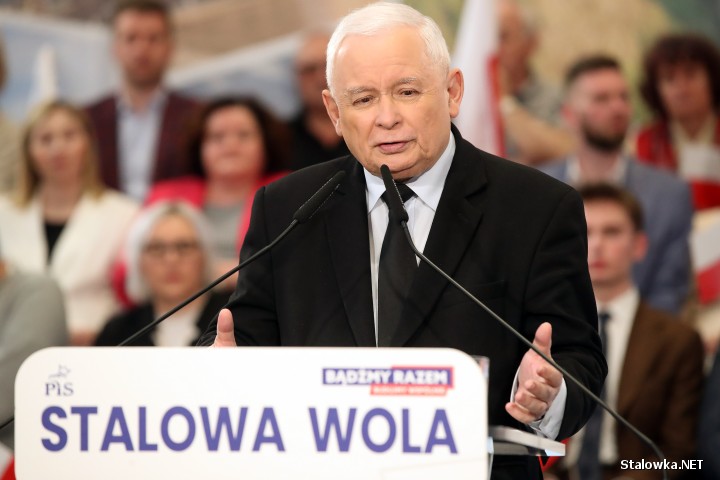 Stalowa Wola: Konwencja Samorządowa PiS. Jarosław Kaczyńskim gościem.