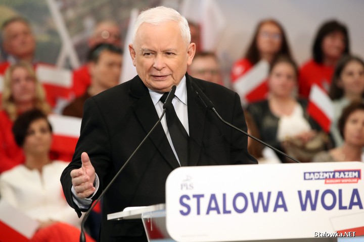 Stalowa Wola: Konwencja Samorządowa PiS. Jarosław Kaczyńskim gościem.