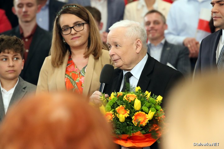 Stalowa Wola: Konwencja Samorządowa PiS. Jarosław Kaczyńskim gościem.
