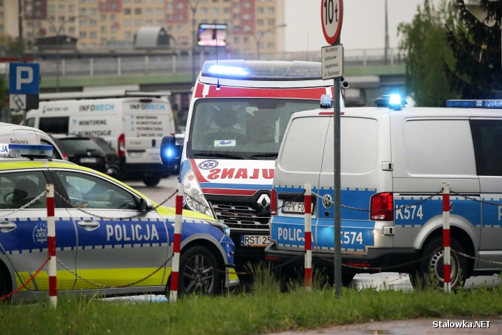 Na ulicy Okulickiego w Stalowej Woli doszło do potrącenia rowerzysty.