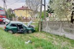 Wypadek w Turbi. W zderzeniu dwóch aut ranna jedna osoba.