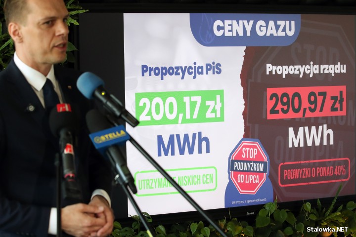 - Chcemy żeby Polska była krajem, który rozwija się gospodarczo, produkuje, eksportuje, żeby tak było ceny energii muszą być na akceptowalnym poziomie - mówi poseł Rafał Weber.