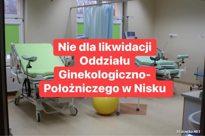 W Powiecie Niżańskim odbywa się protest w sprawie likwidacji Oddziału Ginekologiczno-Położniczego w niżańskim szpitalu. 