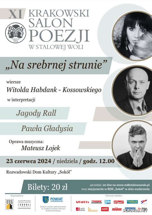 XI Krakowski Salon Poezji w Stalowej Woli.