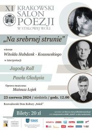 XI Krakowski Salon Poezji w Stalowej Woli.