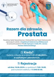 Skończyłeś 40 lat? Zrób badanie krwi sprawdzające prostatę.