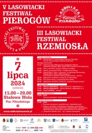 V Lasowiacki Festiwal Pierogów & III Lasowiacki Festiwal Rzemiosła - PROGRAM.