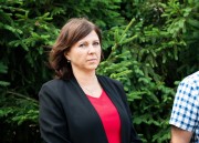Beata Barcicka - Kłosowska pełniącą obowiązki dyrektora w szpitalu.