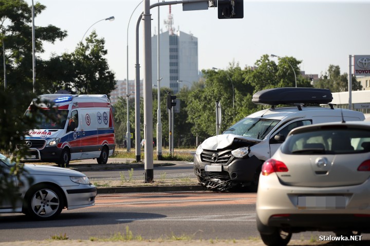 Dwie osoby ranne w wypadku na górce rozwadowskiej