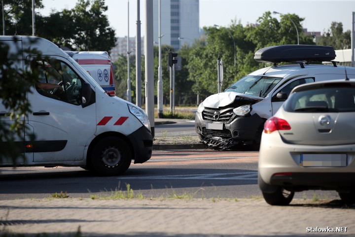 Dwie osoby ranne w wypadku na górce rozwadowskiej