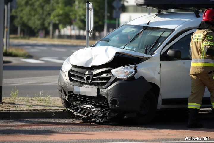 Dwie osoby ranne w wypadku na górce rozwadowskiej