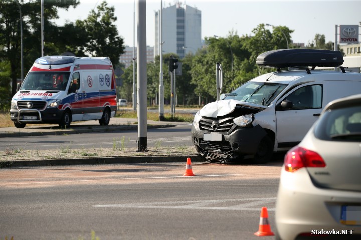 Dwie osoby ranne w wypadku na górce rozwadowskiej