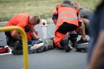 Potrącenie na Alejach Jana Pawła II w Stalowej Woli. Rowerzysta w ciężkim stanie.
