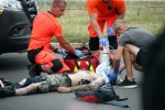 Potrącenie na Alejach Jana Pawła II w Stalowej Woli. Rowerzysta w ciężkim stanie.
