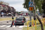 Potrącenie na Alejach Jana Pawła II w Stalowej Woli. Rowerzysta w ciężkim stanie.