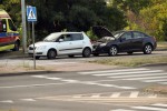 Zderzenie dwóch pojazdów na ulicy Chopina w Stalowej Woli.