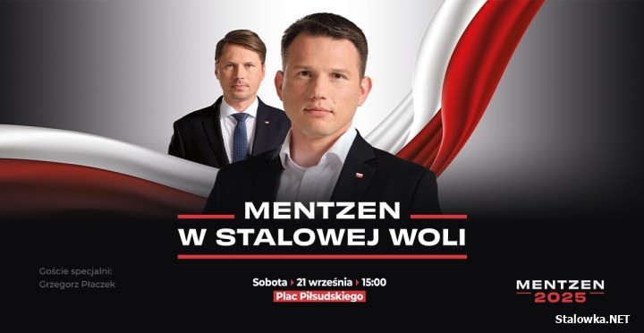 Sławomir Mentzen zaczął kampanię przed wyborami na prezydenta RP z ramienia Konfederacji. Podczas objazdu po Polsce na mapie znalazła się jeszcze we wrześniu Stalowa Wola.