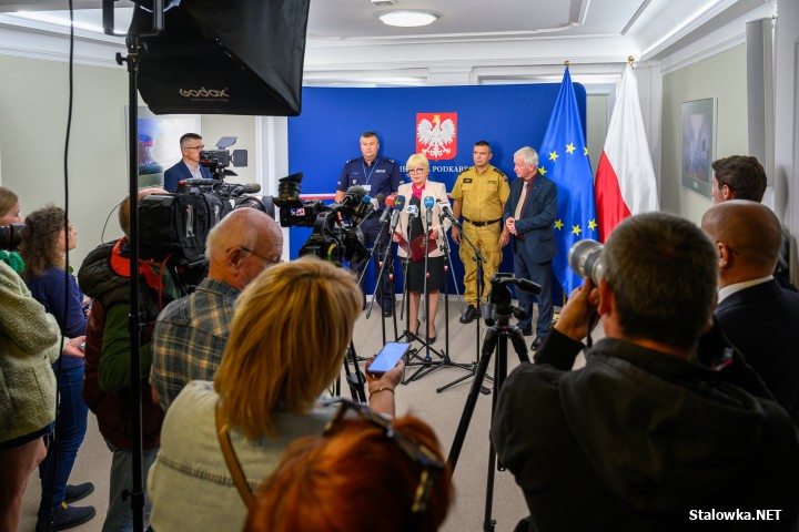 Wojewoda o sytuacji meteorologicznej w regionie.