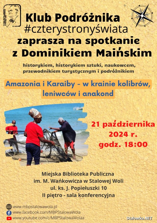 Klub podróżnika: w krainie kolibrów, leniwców i anakond.