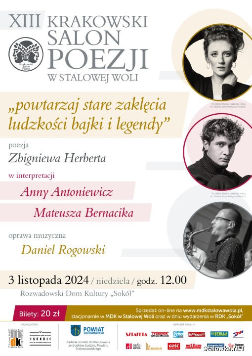 XIII Krakowski Salon Poezji w Stalowej Woli.