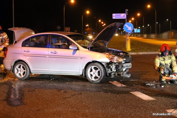 Wypadek z udziałem quada na Bojanowskiej.