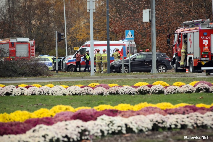 Potrącenie rowerzysty na Alejach. 14-latek z obrażeniami trafił do wojewódzkiego szpitala w Rzeszowie