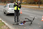 Potrącenie rowerzysty na Alejach. 14-latek z obrażeniami trafił do wojewódzkiego szpitala w Rzeszowie