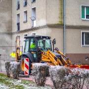 Wszystkie służby techniczne Zakładu Energetyki Cieplnej pracują na miejscu awarii do jakiej doszło dzisiaj rano w okolicach ulicy Staszica.