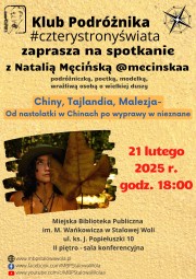Od kontraktu w Chinach po samotną wyprawę przez Azję.