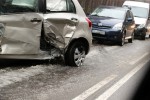 Wypadek na drodze powiatowej Stalowa Wola - Przyszów. Kierowcy: było bardzo ślisko!