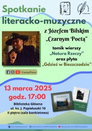 Bieszczadzka (i nie tylko) poezja i muzyka w MBP.