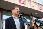Przed Urzędem Miasta w Stalowej Woli odbyła się konferencja prasowa, w której uczestniczyły obie strony pracowniczego sporu.