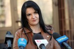 Przed Urzędem Miasta w Stalowej Woli odbyła się konferencja prasowa, w której uczestniczyły obie strony pracowniczego sporu.