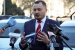 Przed Urzędem Miasta w Stalowej Woli odbyła się konferencja prasowa, w której uczestniczyły obie strony pracowniczego sporu.