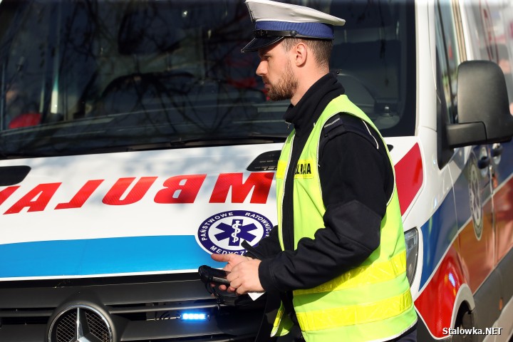 Na ul. Eugeniusza Kwiatkowskiego doszło do wypadku drogowego, w którym 1 osoba została ranna. 