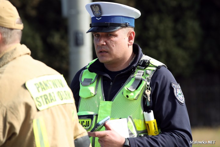 Zderzenie trzech pojazdów na pograniczu Stalowej Woli i Niska.