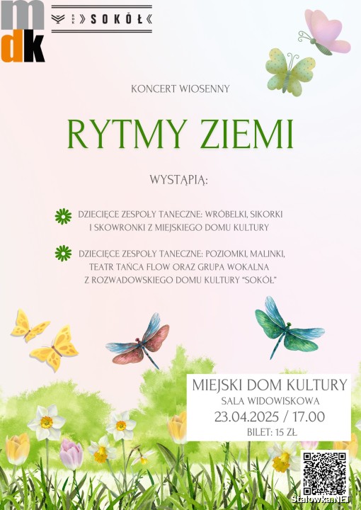 Koncert Wiosenny Rytmy Ziemi.