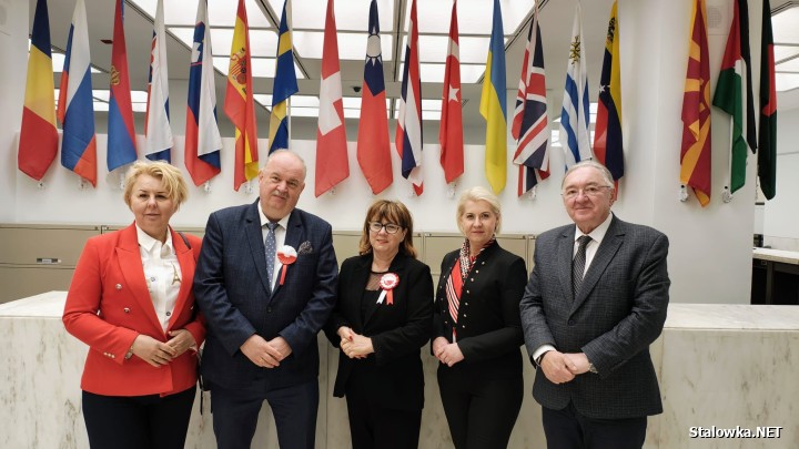 Reprezentantki Stalowej Woli Sejmiku Wojewódzkiego w Chicago w USA.