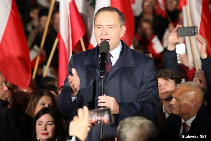 Stalowa Wola: Karol Nawrocki na finiszu kampanii prezydenckiej.