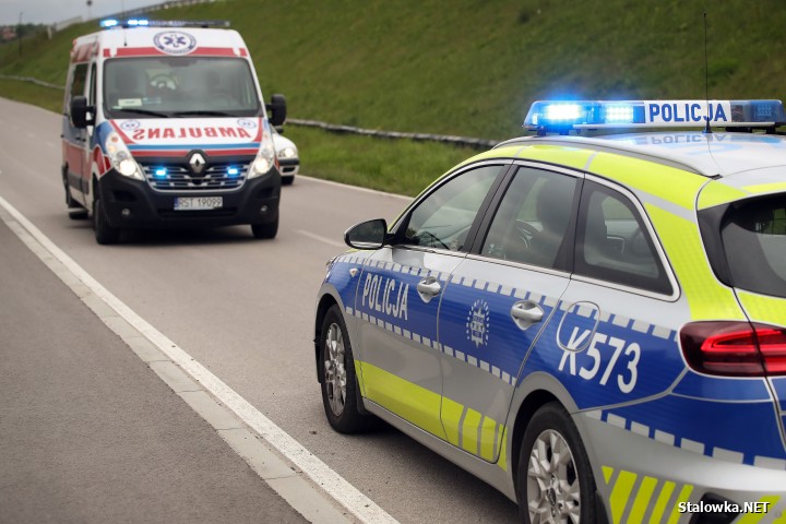 12- latek spadł z hulajnogi elektrycznej. Ze złamaną nogą trafił do szpitala.